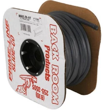 Prime-Line P 7792 Vinyl Glazing Spline, Gray, .230 x .395 In. x 200 Ft. -