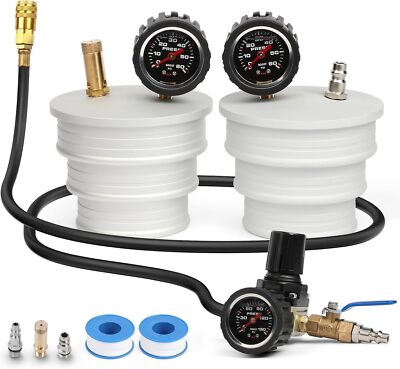 Charge Air Cooler CAC Boost Leak Tester 4''3.5'' 3'' Steps 6061 Solid Aluminum