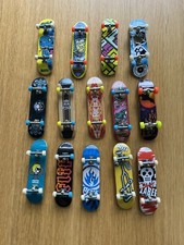 Tech Deck Skateboard Bundle - 14 Boards - RARE - Finger Whips  Scooter FREE POST