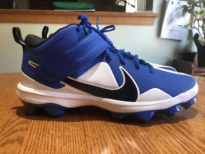 Nike Force Trout 7 Baseball Cleats Pro MCS Blue/White CT0828-402 Men s Size 14
