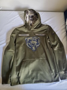 chicago bears salute to service hoodie