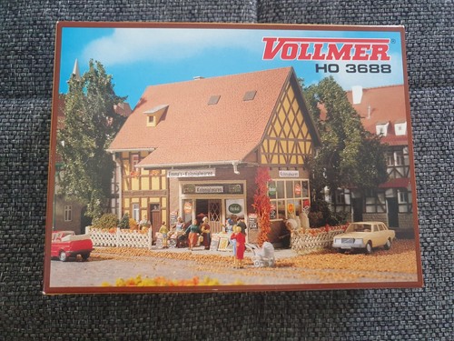 Kit Vollmer H0 1:87, 3688 tienda tía Emma, modelo romántico | Zustand: Neu