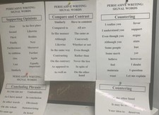 #344   Teaching Aid Posters for Persuasive Wr...