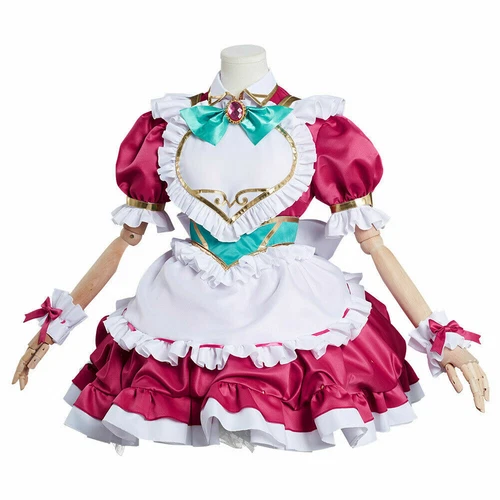 League of Legends LoL Cafe Cuties Sivir Skin Cosplay Costume Dress Outfi - Picture 3 of 6