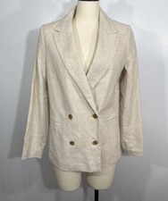 Banana Republic Blazer Jacket Linen 2 New