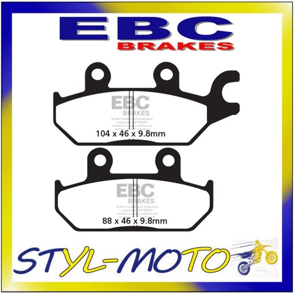 FA642TT BeläGe Sinter Vorderseite Links Ebc Yamaha Yxm 700 Es Viking Eps Se 2016-image