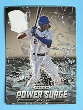 2021 PANINI PRIZM DRAFT PICKS JAY ALLEN POWER SURGE #PS-JA Cincinnati REDS