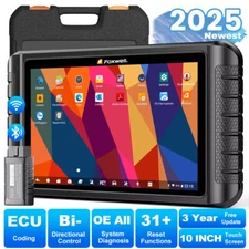 Foxwell NT1009 BT Car ALL System Bidirectional Diagnostic Scanner Key ECU Coding