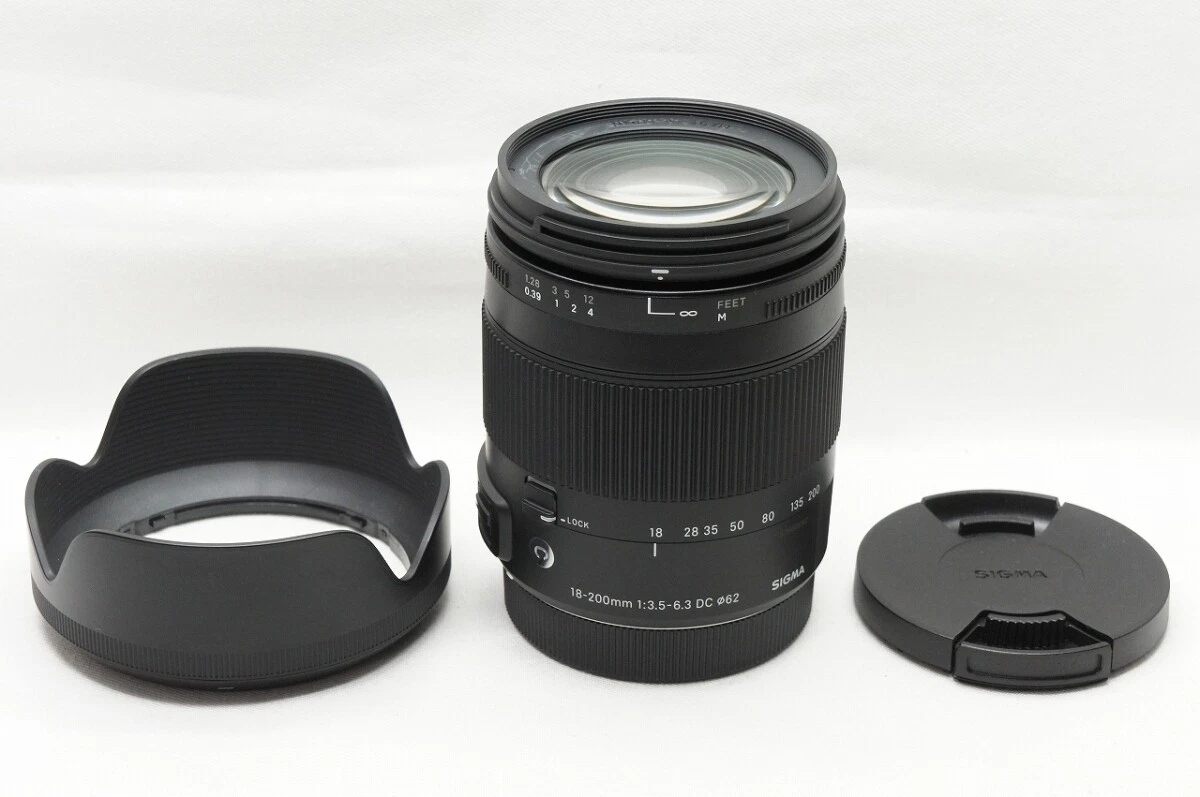 SIGMA 18-200mm F3.5-6.3 DC MACRO OS HSM Contemporary Canon EF-S