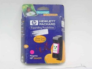 HP Deskjet 1200/1600C Magenta Ink Cartridge 51640M | eBay