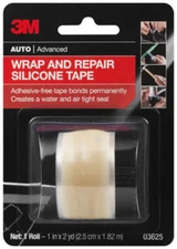 3M 03625 Wrap and Repair Silicone Tape 1" x 6' - Creates Water & Airtight Seal