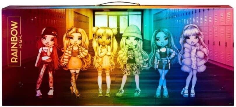 ✅RAINBOW HIGH ORIGINAL FASHION DOLL PLAYSET, 30 PIECES (6-PACK SET) NEW IN BOX✅