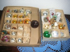 Christbaum Kugeln Christmas ornament Kugel red blue silver gold ball Federbaum