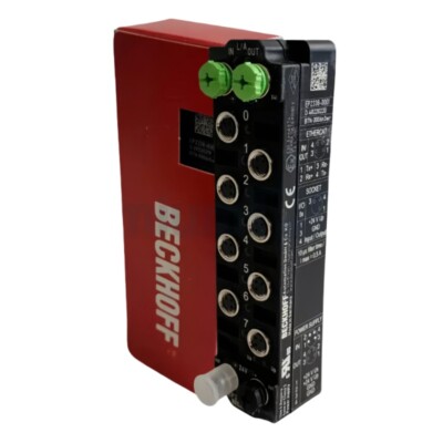 1PC Beckhoff EP2338-0001 EtherCAT Box 8-Channel Digital Combo 24V DC 10μs 0.5A