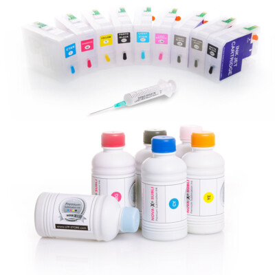 All Inclusive Set | 250ml | NOVA-X  SUBLI für Epson  StylusPro 3800