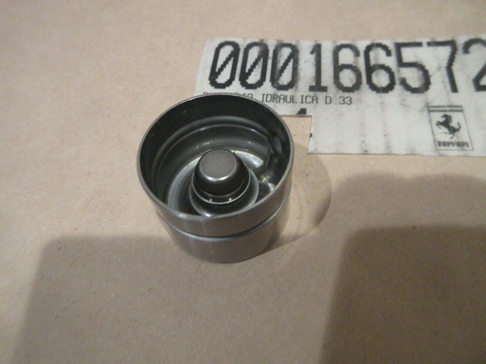 Ferrari 550,575,612  - Hydraulic Valve Tappet (NEW) - P/N 166572