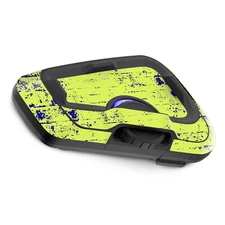 For CARDO Freecom 4X 2X Intercom Protective Wrap Sticker x2 Green Graffiti