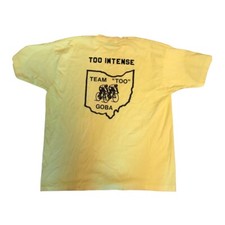 Vintage Team Too Intense Ohio Cycling shirt. Size XL. Made In USA
