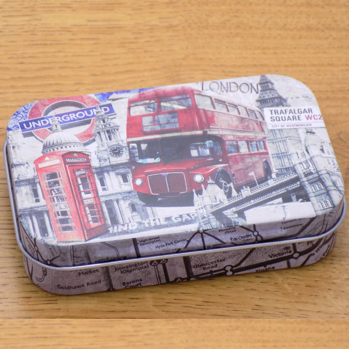 Classic Metal Cigar Cigarette Pocket Box Holder Tobacco Storage Case London  UK