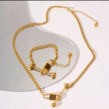 High-quality 18K Titanium Bracelet Set ensures long-lasting and durability