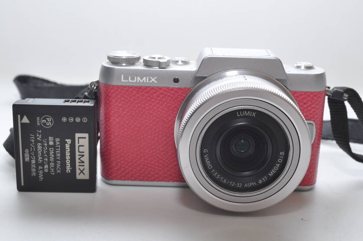 Tested] Panasonic LUMIX DMC-GF7 Digital Camera Body Lens Pink From
