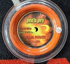 Tennissaite Pros Pro Plus Power Nano 1.28, 12-Meter Set inkl. Versand