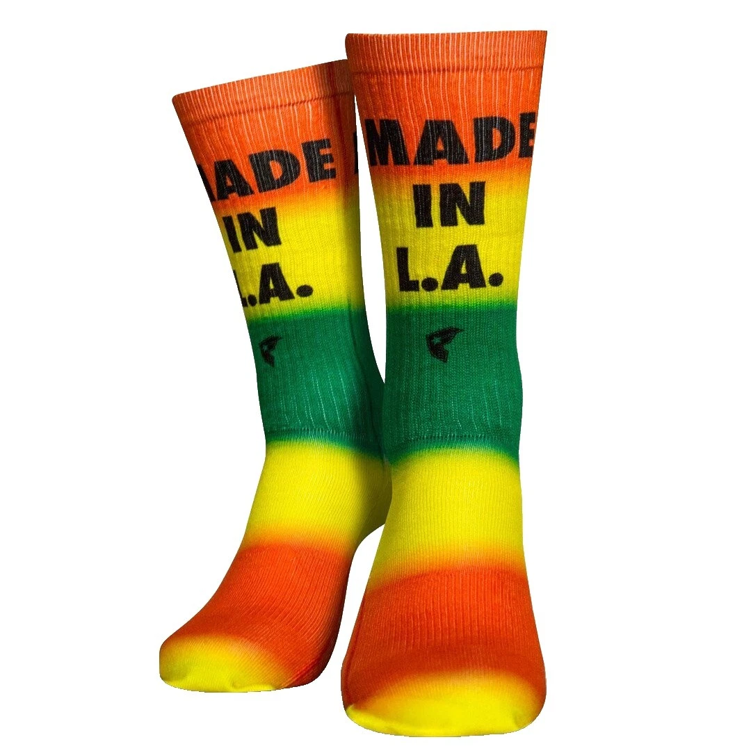 Calcetines famosos con estrellas y correas para hombre