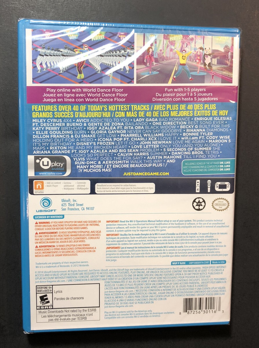 Just Dance 2015 (Wii U) NEW