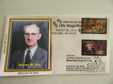 Life Magnified 2023 Dual Cancel Fdc Sc#5802 Americover-Cleveland Show-Colorano 1