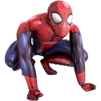 Folienballon Airwalker Spiderman 91x91cm Party Deko Kindergeburtstag