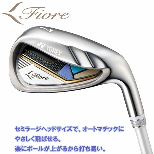 Women YONEX 2025 Fiore Iron set 7-9 PwSw 5pic RH FR08 graphite Flex Ladies HC - Image 3 of 4