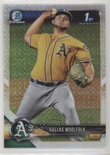 2018 Bowman Draft Chrome Asia Mojo Refractor Dallas Woolfolk #BDC-127 h7i