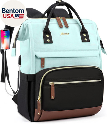 Laptop Backpack for Womem Work Bags: 15.6 Inch Travel Backpacks with USB Chargin