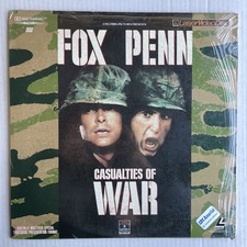 Casualties of War Laserdisc Michael J Fox Sean Penn DePalma