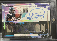 Panini 2025 Impeccable Andre Rison Impeccable Nickname Auto /99