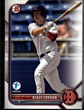 2022 Bowman Draft #BD-24 Blaze Jordan
