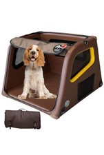 Collapsible Portable Soft Dog Crate-HIGHPI Inflatable Travel Crate