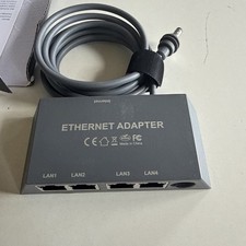 Ethernet Adapter for Starlink Gen3 Mini with 4 Gigabit LAN Ports 0.5M Cable