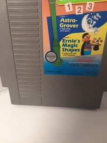 Sesame Street 123 NES 1985 Nintendo Entertainment System Video Game