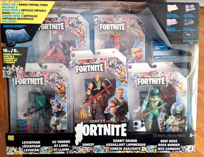 NEW Fortnite OG Legendary Series 6'' Five Figure Pack w/ Extra Code, Sealed Box
