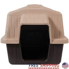 Durable Outdoor Dog House W/ Ventilation Easy Assembly Design Small Pets New