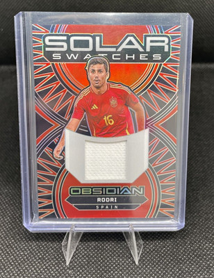 Panini Obsidian Solar Swatches Rodri Spain #SS-R Memorabilia  /199