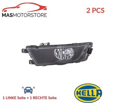 NEBELSCHEINWERFER PAAR SET HELLA 1NG 354 844-051 2PCS I NEU OE QUALITÄT