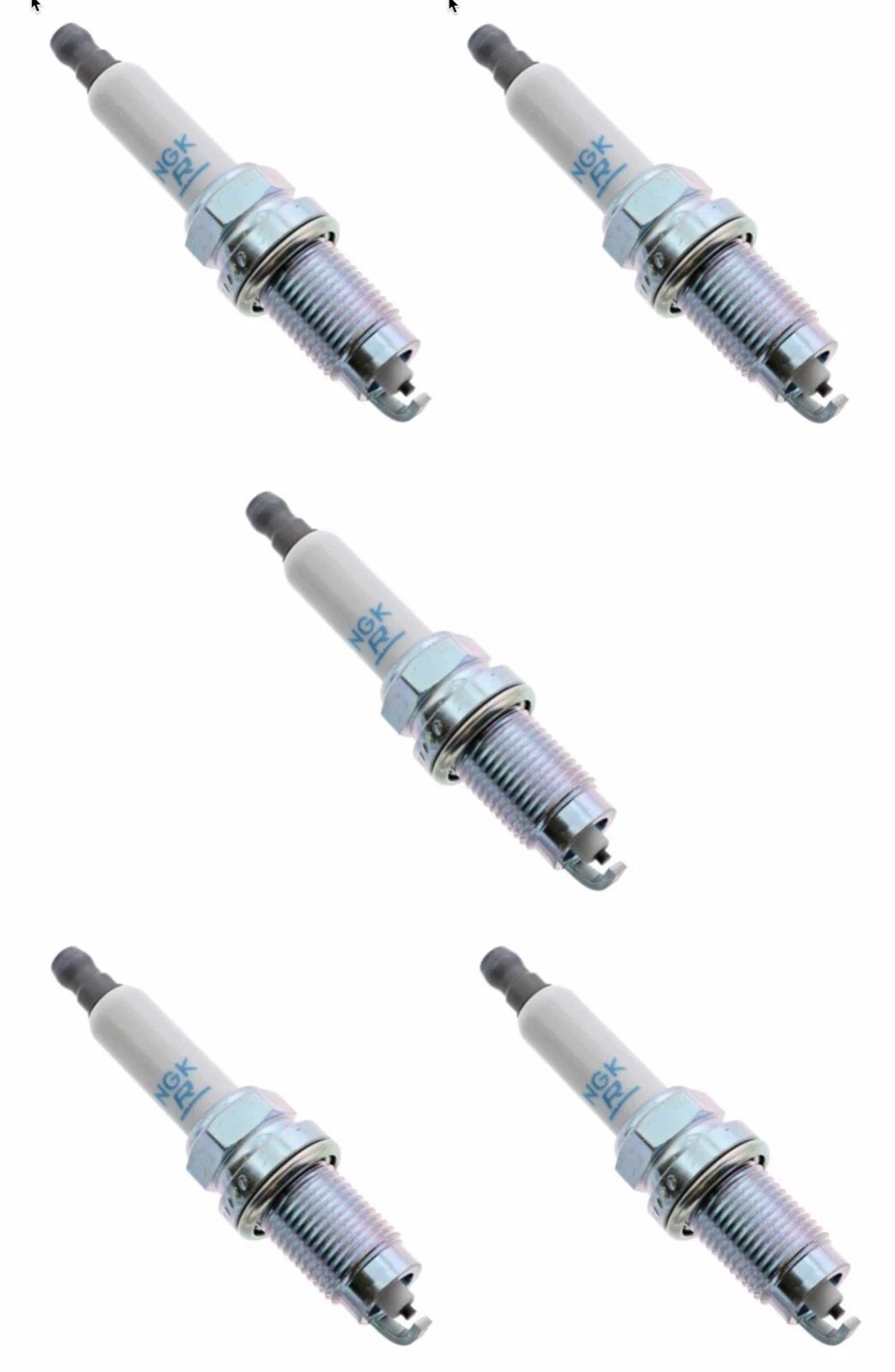 5 Spark Plugs NGK for Beetle Golf Jeta Passat 2.5L Pre gapped OEM # 101905617C