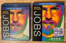 JOBS [2013 Blu-ray + DVD] Ashton Kutcher~Matthew Modine~Sealed NEW