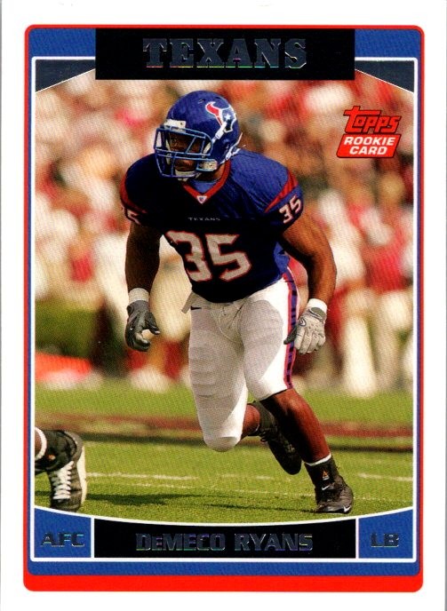 2006 Topps #332 DeMeco Ryans