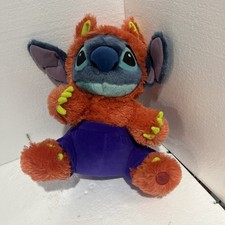 12" Disney Store Orange Werewolf Lilo  STITCH Plush Toy Stuffed Animal