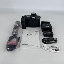 Canon EOS R 30.3MP Mirrorless Camera w/ Battery/Battery Charger/Strap- Excellent