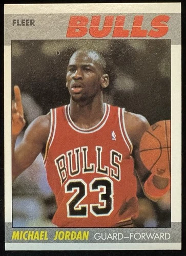 1987-88 Fleer Set-Break # 59 Michael Jordan EX-Mint Condition