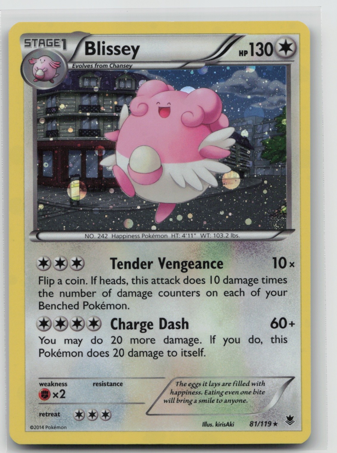 Blissey - 81/119 (Cosmos Holo) Promo Miscellaneous Cards & Products 081/119 LP